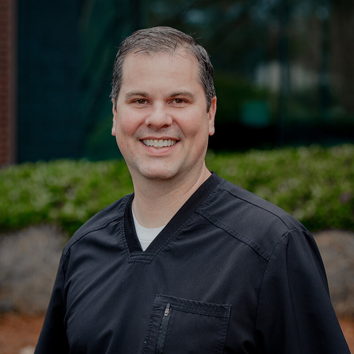 Professional headshot of Clinicians Implant Academy Restorative Director, Dr. Brandon Kofford.