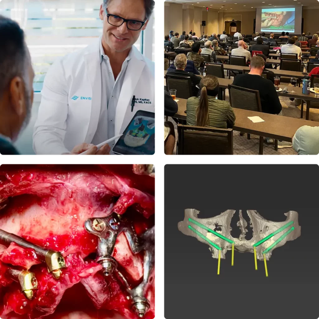 Clinicians Implant Academy training benefits, including patient care, education, new skills, and atest